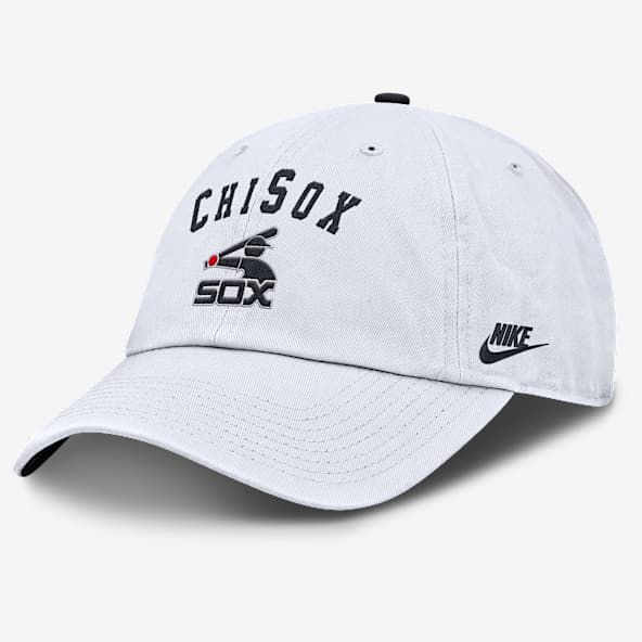 White Baseball Caps. Nike